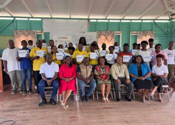 Berbice farmers benefit from training in capacity building.