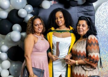 Balancing being a mother of three and pursuing higher education.