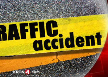 Passenger dies following Camp and Church Streets accident.