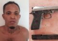 Man caught with unlicensed gun.