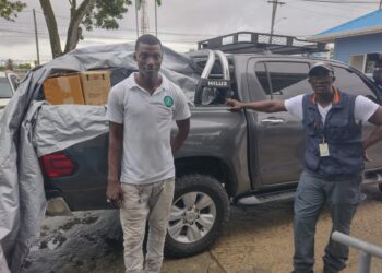 CDC dispatches relief supplies to fire victims in Mahdia.