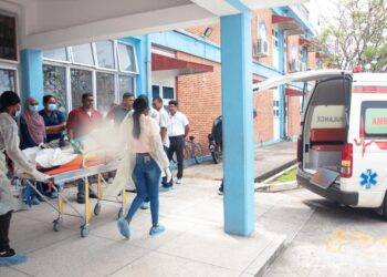 Critical child from Mahdia fire being medevac’d overseas for additional treatment.