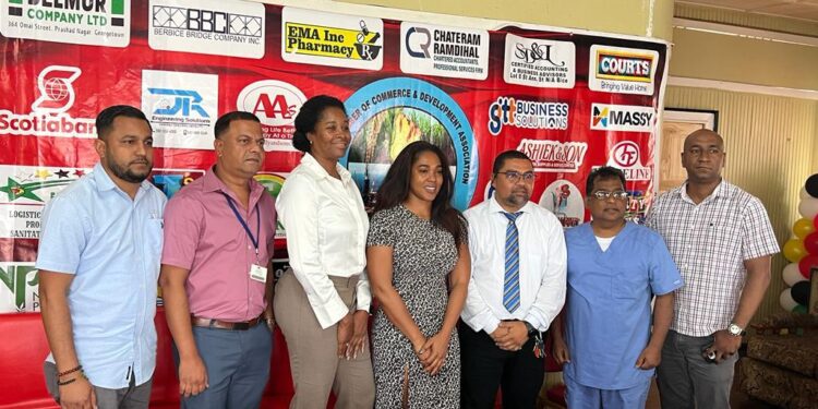 Samantha Reid is new president of Berbice Chamber.