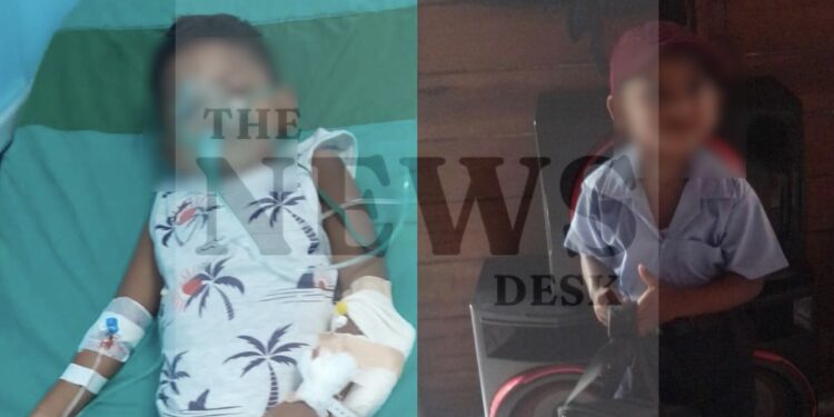 Toddler critical after locked in a car for hours.