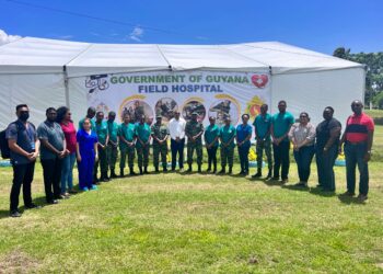 Berbicians benefited from Exercise Tradewinds Medical Outreach.