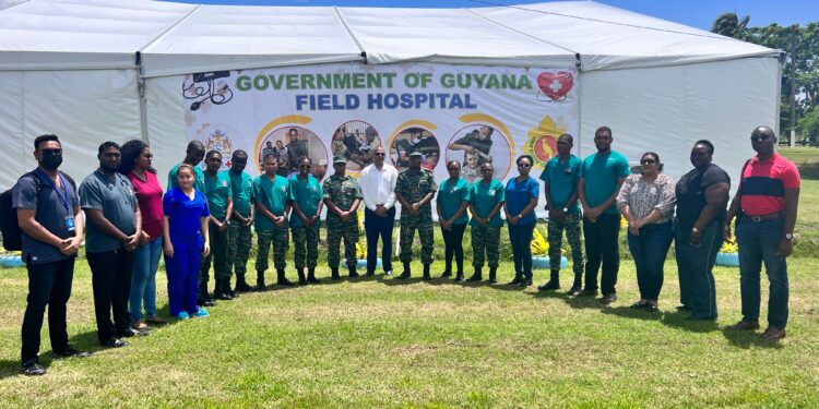 Berbicians benefited from Exercise Tradewinds Medical Outreach.