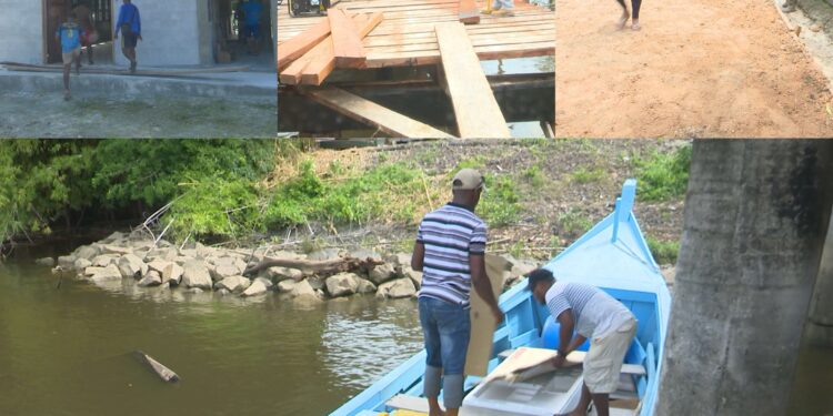 President Ali delivers on promises to residents in Orealla and Siparuta.