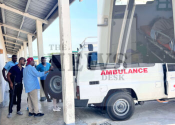 RDC robbery – bandit critical, staff being questioned.