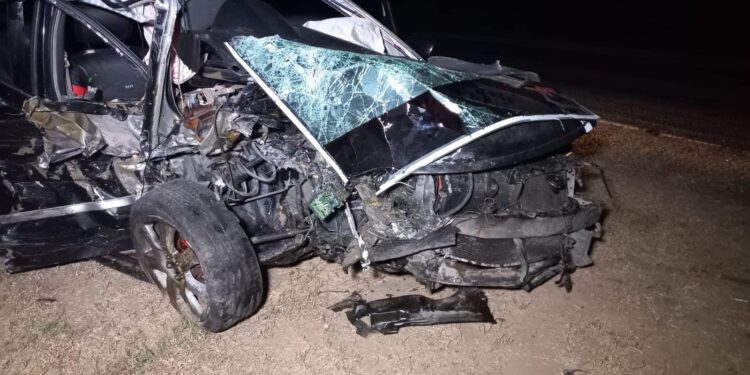Four killed in horrific Mahaica accident.