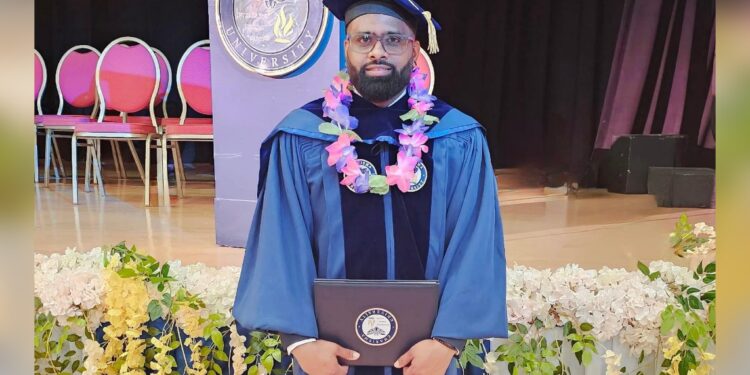 Deputy Superintendent acquires first class distinction overseas.