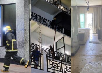 UPDATE || Fire broke out in Ramada Princess Hotel Room