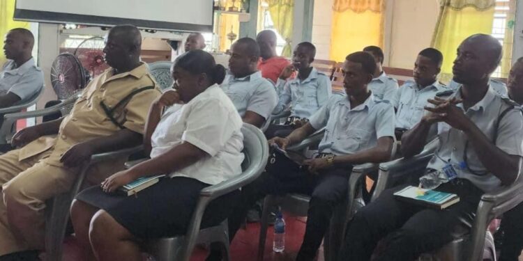 Director of Prison Reminds Mazaruni Prison Officers of Main Role