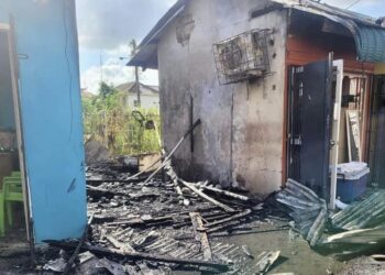 Bourda Stall Destroyed by Fire