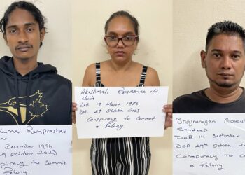 Three suspected ATM scammers arrested