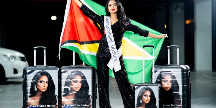 Miss Universe Guyana off to El Salvador for Miss Universe 2023 Pageant