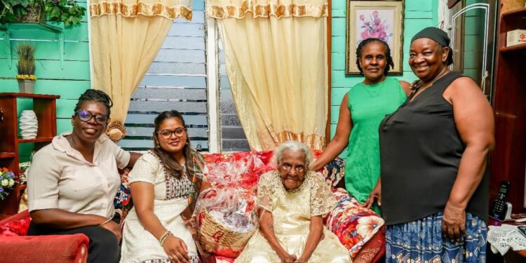 Mahaica Woman Celebrates 101st Birthday
