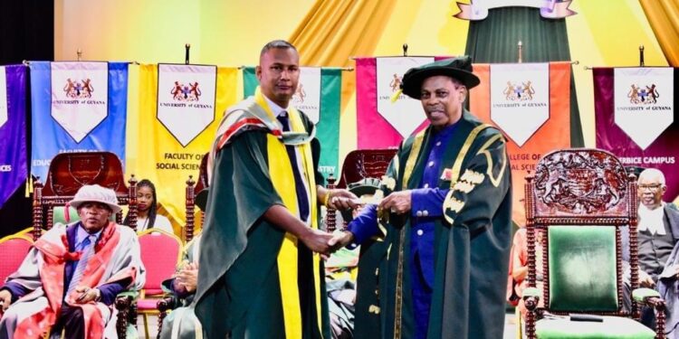 Region Six Deputy Commander Graduated with Commonwealth Masters in Public Administration