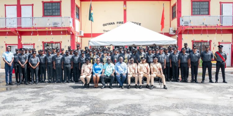 74 Recruits Graduate from Fire Service Training School