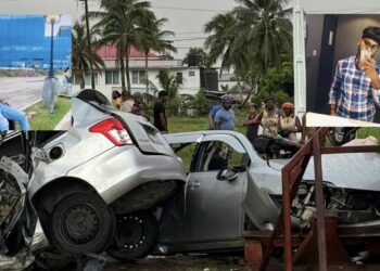 Two die in horrific accident at Le Destin, Essequibo