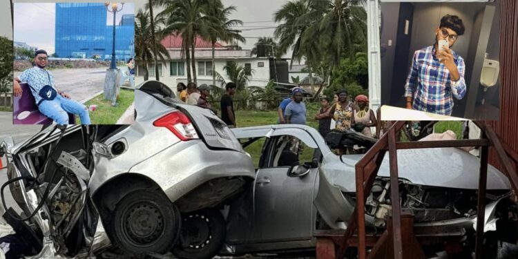 Two die in horrific accident at Le Destin, Essequibo