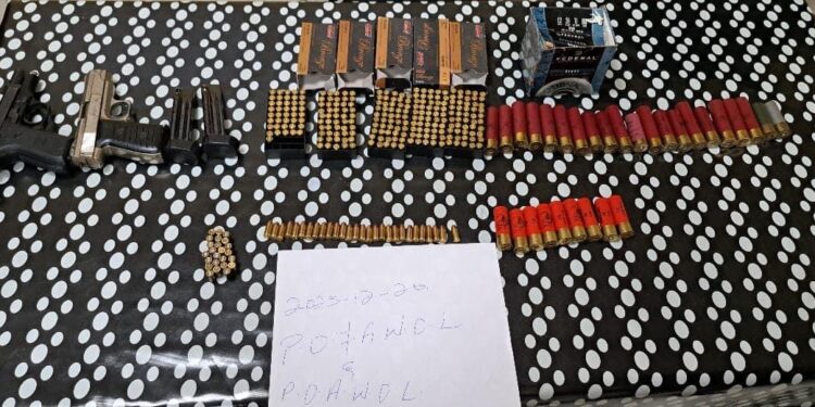Essequibo businessman arrested for possession of unlicensed firearm, ammo