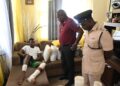 Minister Benn Visits Injured Police Constable
