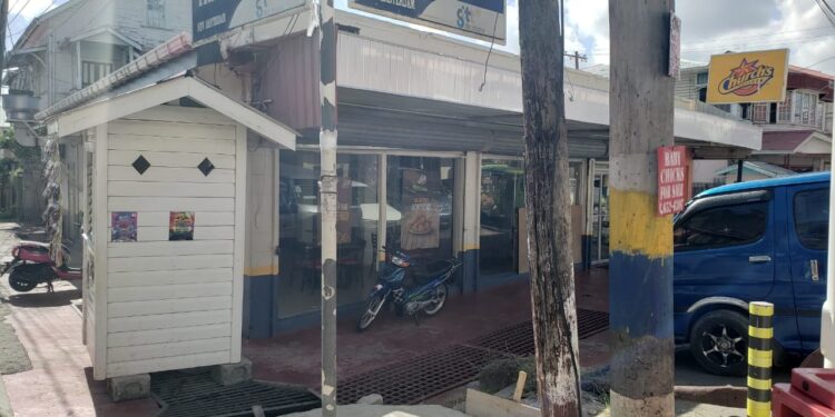 Thieves broke into Church’s Chicken N/A branch and stole empty cash register.