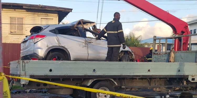 Woman killed, driver critical following accident