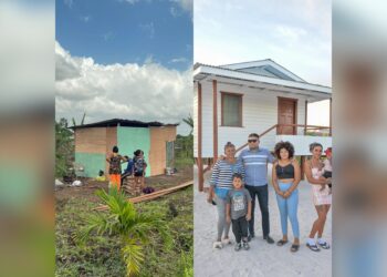 Mohamed builds house for single mother thrown out by ex-partner