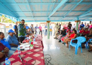 President Dr Irfaan Ali pledged to enhance the agricultural prospects of Bonasika Creek.