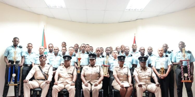 28 new cops join the Guyana Police Force