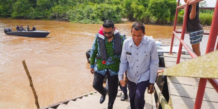 Processing facility for Bonasika Creek—President Ali.