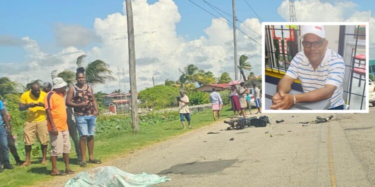 Another life has been lost on the Corentyne Public Road.