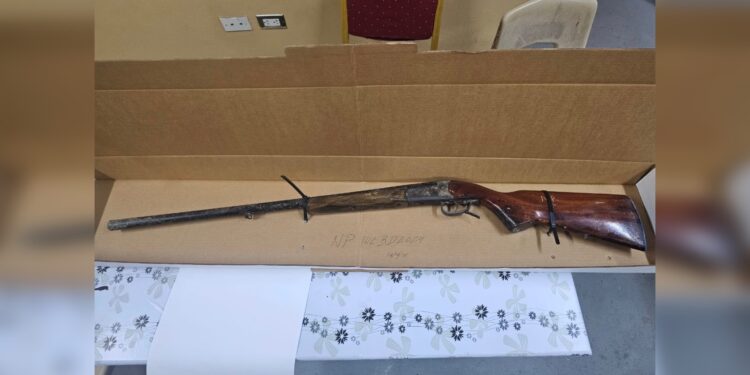 Two arrested in connection with unlicensed firearm in New Amsterdam