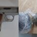 Gun and marijuan found during house raid in New Amsterdam.