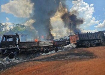 Devastating Fire Destroys Fifteen Buildings at Puruni Landing, Mazaruni River