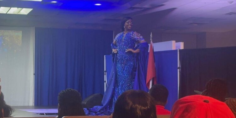 Corporal Nickesha Lewis placed ‘Second Runner-Up’ in Miss True Blue Beauty Pageant