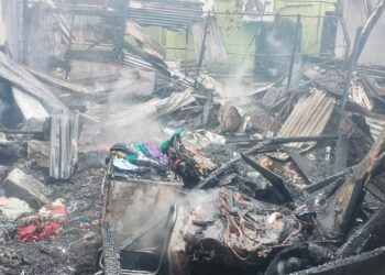 Swift Response from Linden Firefighters Contain Blaze at Co-op Crescent Clothing Stall