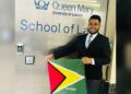 First Guyanese Law Student to Represent Hugh Wooding Law School at Queen Mary University, London