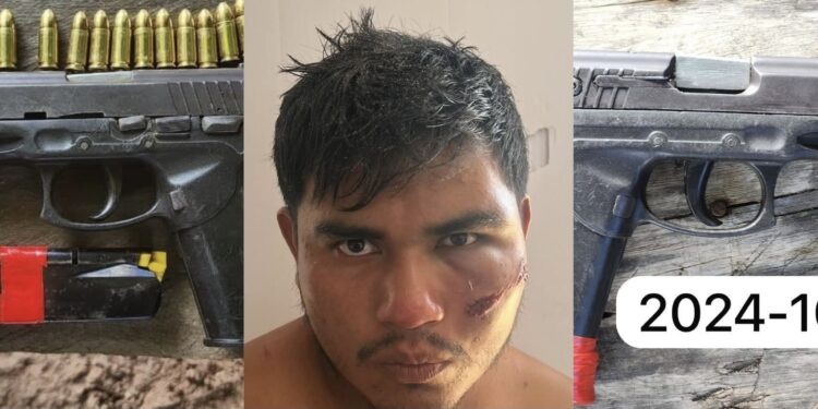 Onderneeming Man Arrested for Shooting at Police; Unlicensed Gun and Ammo Seized