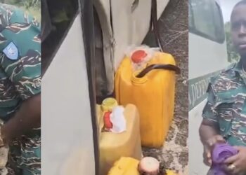 GDF Officer Caught in Fuel Theft Incident