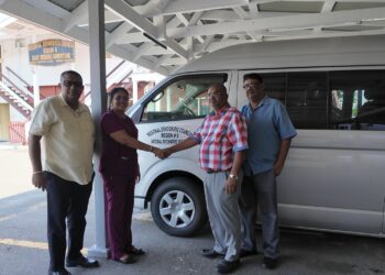 RDC Reg. 06 Hands Over $6M Specialized Minibus to New Amsterdam Psychiatric Hospital