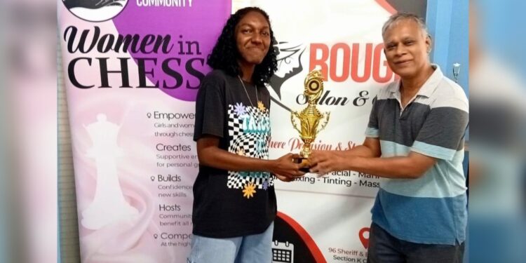 Jessica Callender Emerges Victorious at Queenside Women’s One Day Rapid Chess Tournament