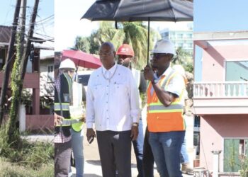 Minister Edghill Inspects Demolition Progress for New Demerara River Bridge Project
