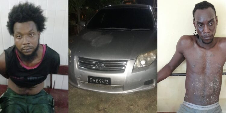 Two Armed Robbery Suspects Nabbed by Police Following East Coast Demerara Heists