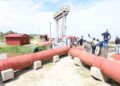 Minister of Agriculture Commissions $528M Andrews Pump Station in Region Two