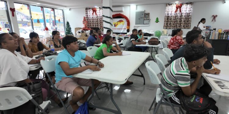 PPP/C New Amsterdam Cluster Providing Second Chance at CSEC for Berbicians.
