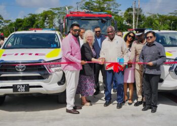 President Ali unveils plans to modernise firefighting in Guyana