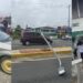 Lorry Crashes into GPL Pole and Car in Lusignan Accident