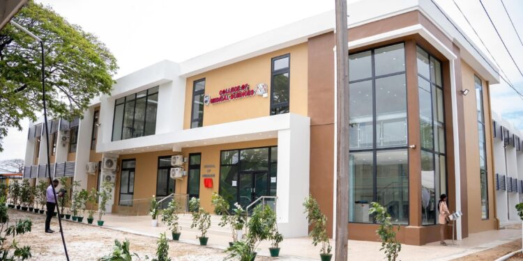 President Commissions US$4.576M College of Medical Sciences Building at the University of Guyana